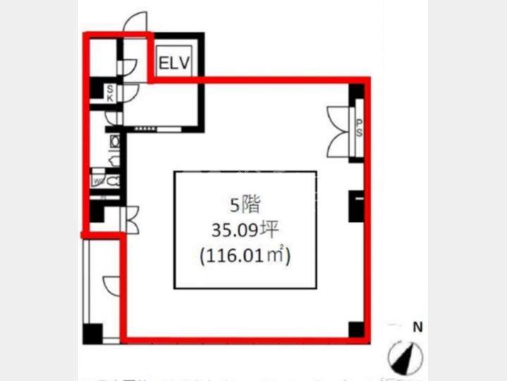 賃貸オフィス【汐留AZビル　5階】