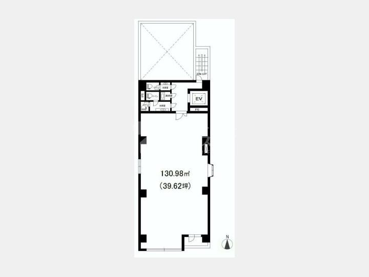間取図　【ＭＯＡビル】