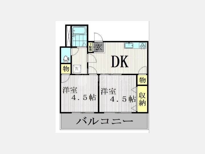 間取り【ウィスタリア中野】