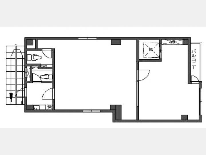 ６F間取り図【岩本町１９４ビル】