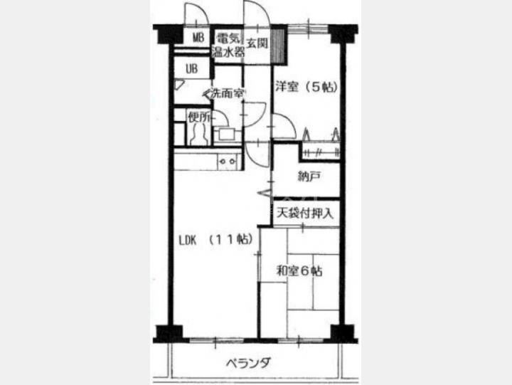 間取図【ディアハイム飯田橋】