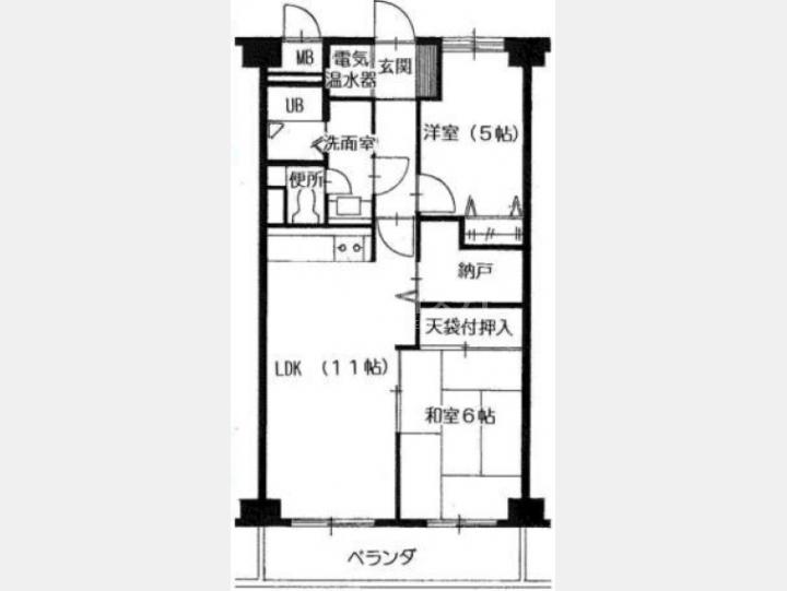 間取図【ディアハイム飯田橋】