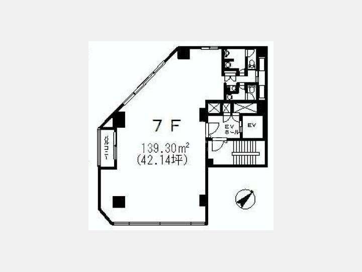 間取り図　はる木ビル