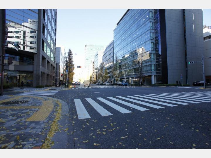 ビル前面道路【ヒューリック神田橋ビル】