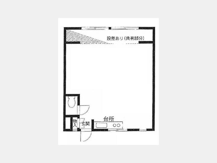 ９０７間取り図【宮益坂ビルディング】