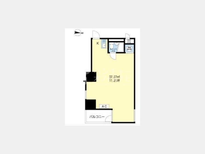 間取り図【レイフラット新宿】