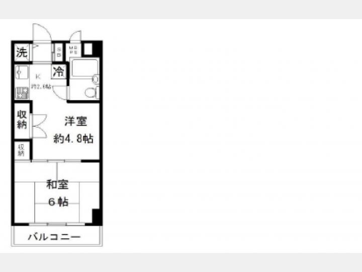 921平面図【飯田橋ハイタウン】