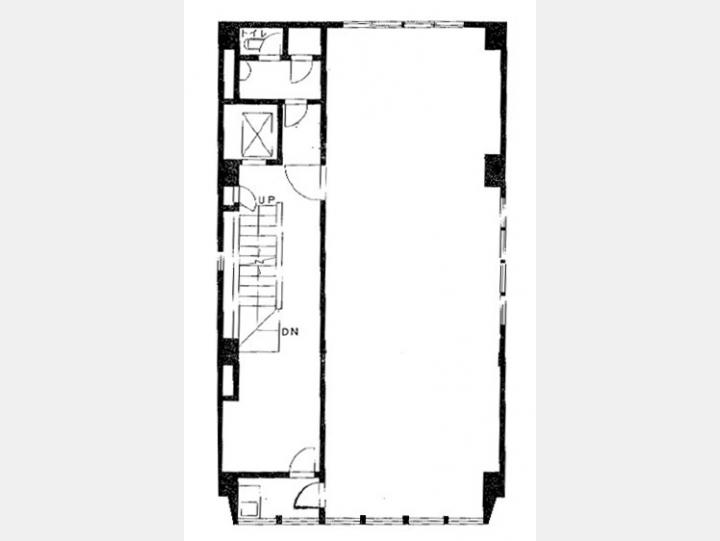 ６F間取り図　【静山ビル】