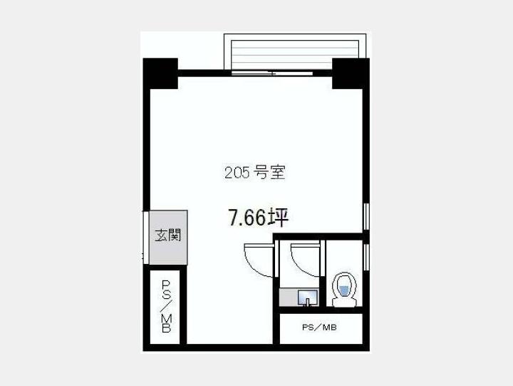 間取図　【羽田ビル】