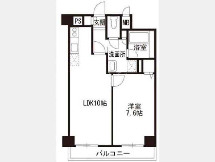 間取図　【恵比寿壱番館】