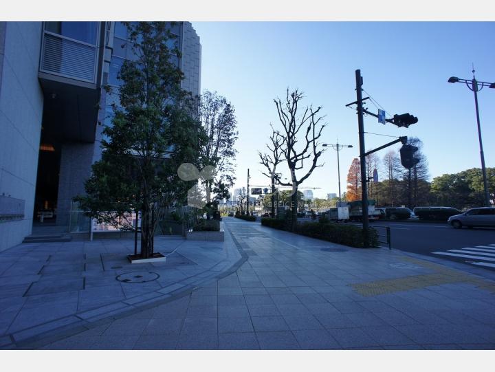 前面道路【パレスビル】