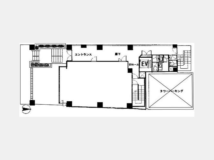 間取図　【タツノ第3ビル】