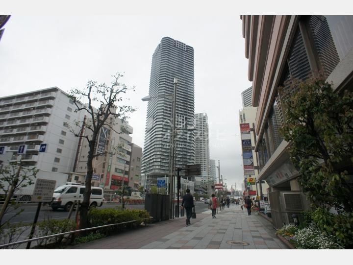物件前通り【東京ビュック中銀】