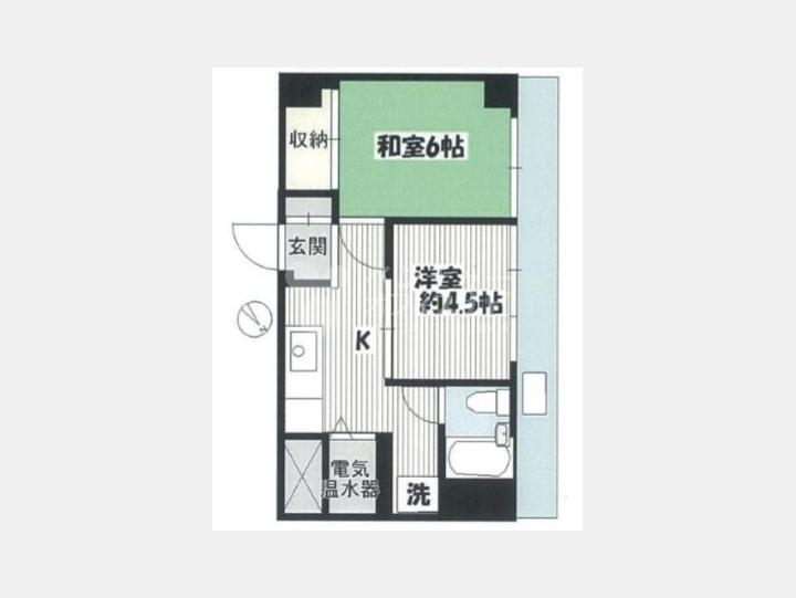 間取図　【パシフィック浜町】