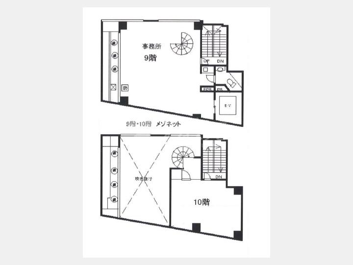 ９－１０F間取り図【麹町K－１１８ビル】