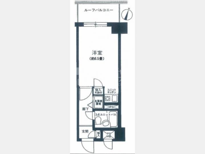 間取り図【ライオンズマンション新宿５丁目】