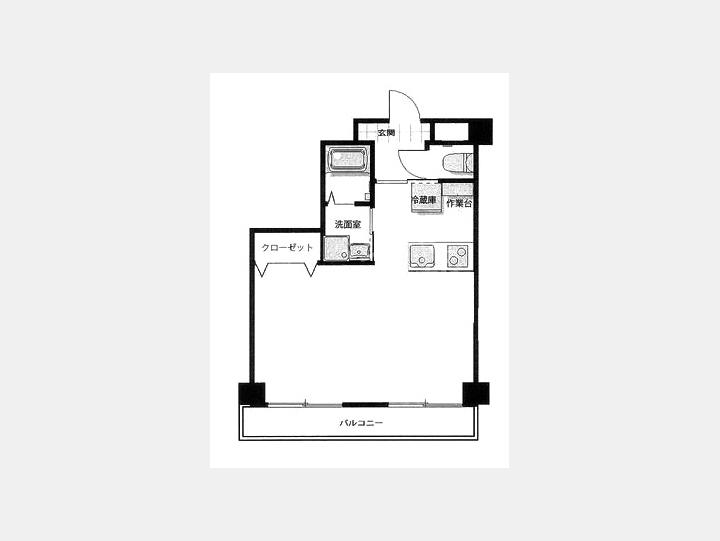 ３F間取り図【ルイシャトレ恵比寿】