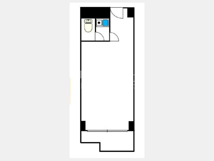 １０６間取り図【ニュー千駄ヶ谷マンション】 