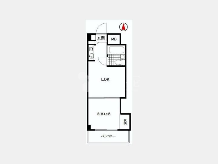 間取図　【ウェルシャン池袋】