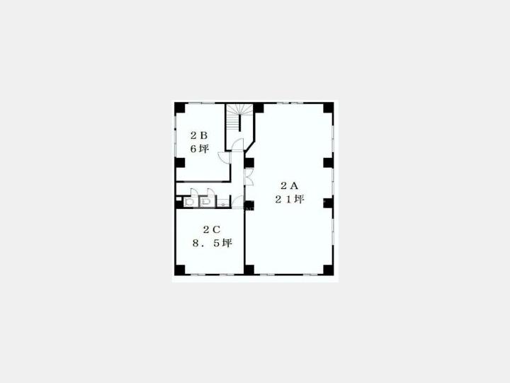間取図　【東西館ビル】