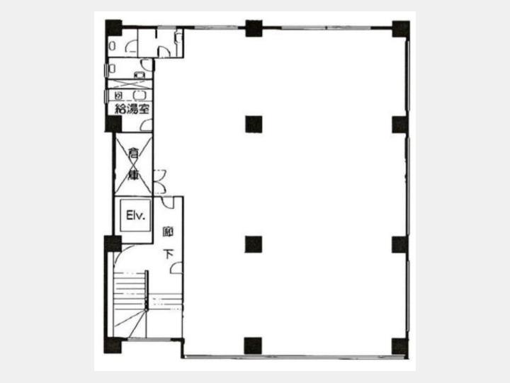 4F間取り図【第一暁ビル】