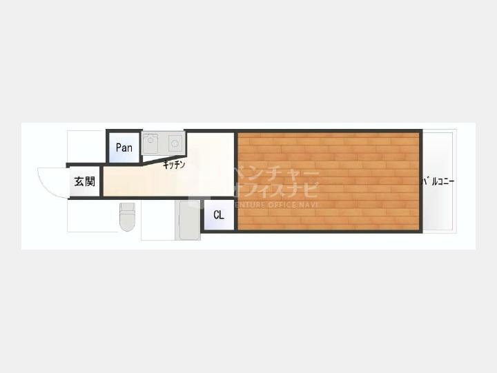 ２０２間取り図【ＡＳＰガーデン新宿】