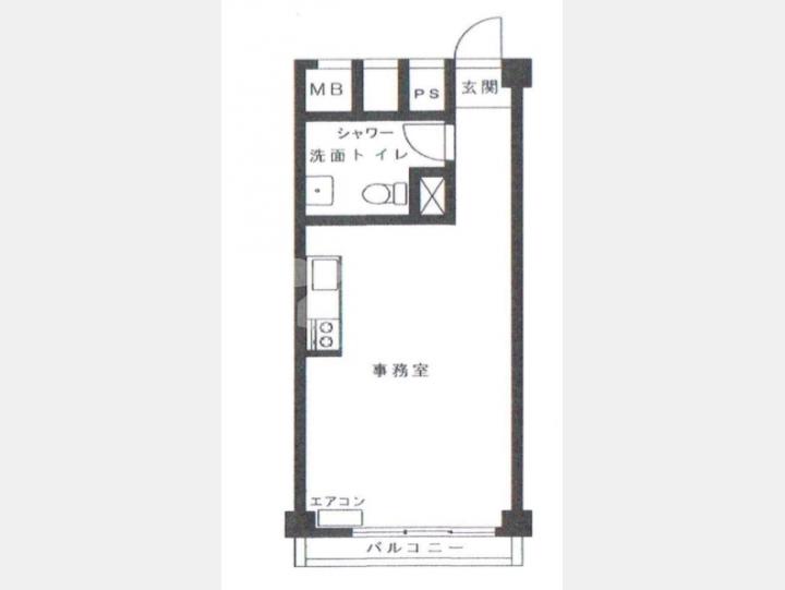 間取り図 【秀和築地レジデンス】