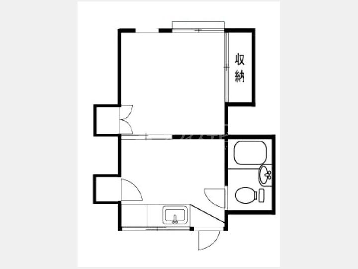 ３０２間取り図【小林荘】