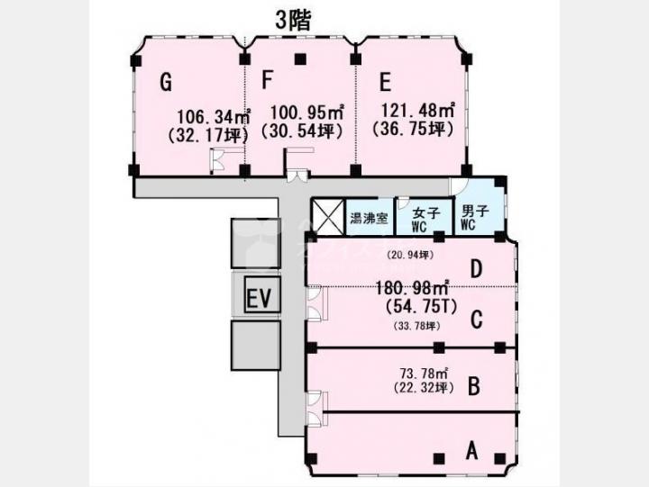 間取図【鯨岡第一ビル】