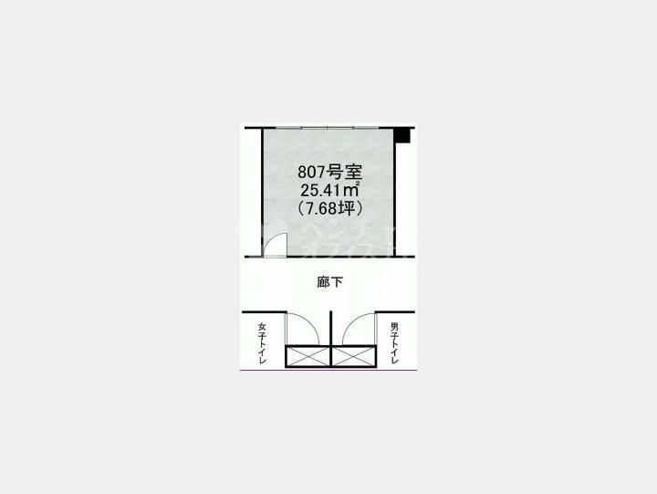 間取図　【池袋ホワイトハウスビル】