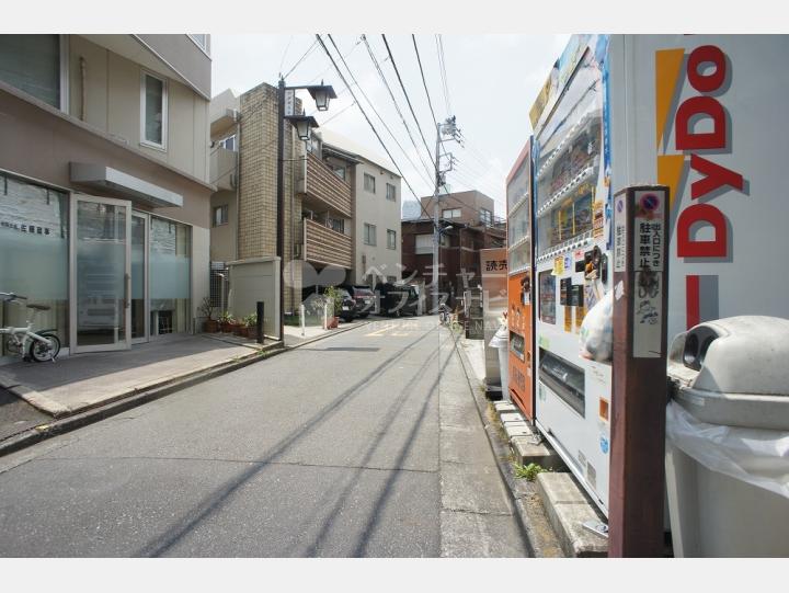 物件前の通り【今西ハイツ】