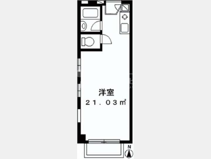 間取図 【グリーンハイツ新宿】