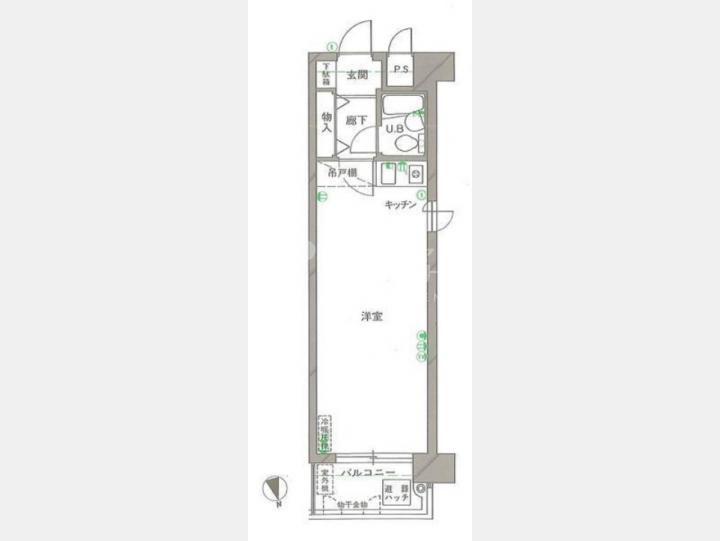 間取り図【サンサーラ第四御苑】