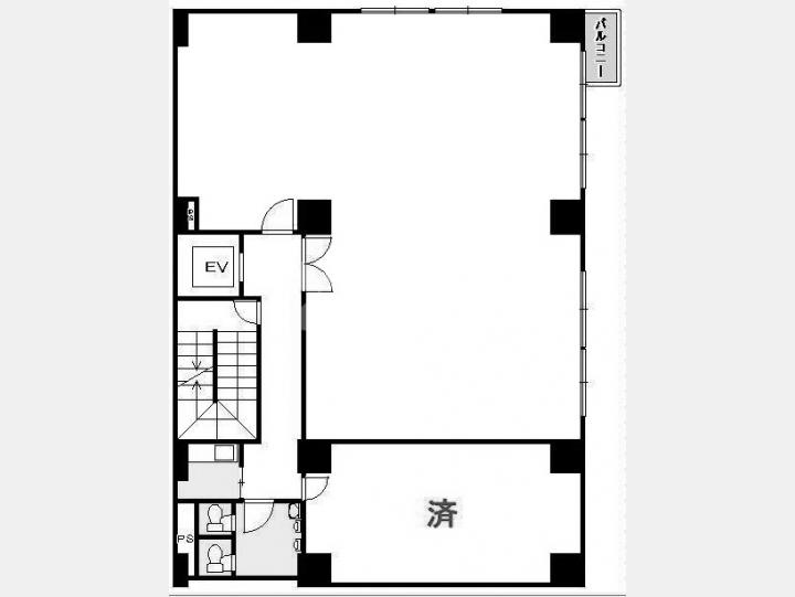 ５A間取り図【神田シャンピアビル】