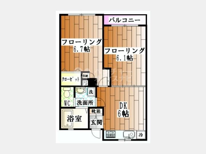 1110間取り図【笹塚駅前ビル】