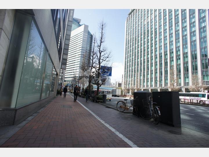 物件前通り【銀座昭和通りビル】