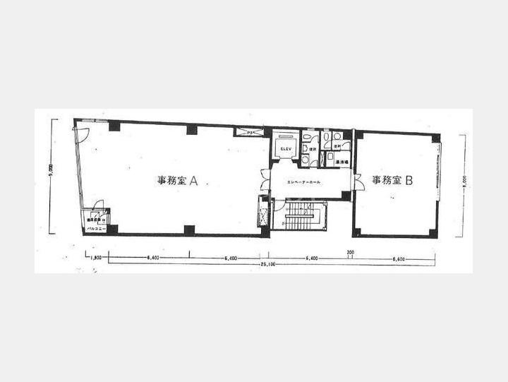 亜細亜観光ビル　間取り図　