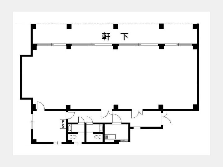 １F間取り図【竹内ビル】