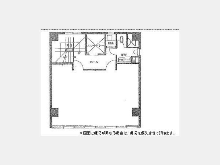 さたけ第2ビル８階間取り図