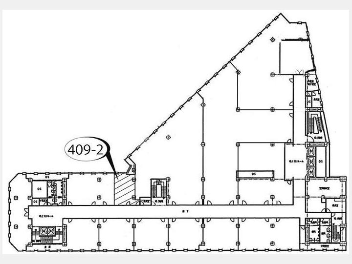 ４０９－２間取り図【新橋駅前ビル１号館】