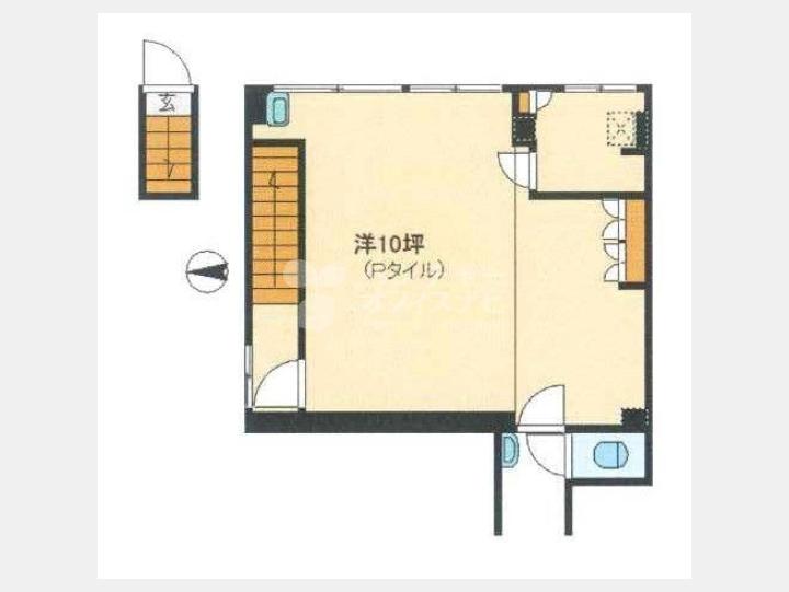 間取図　【高山ビル】
