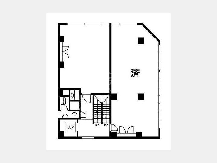 ２F北間取り図【ル・グラシエルBLDG.3】