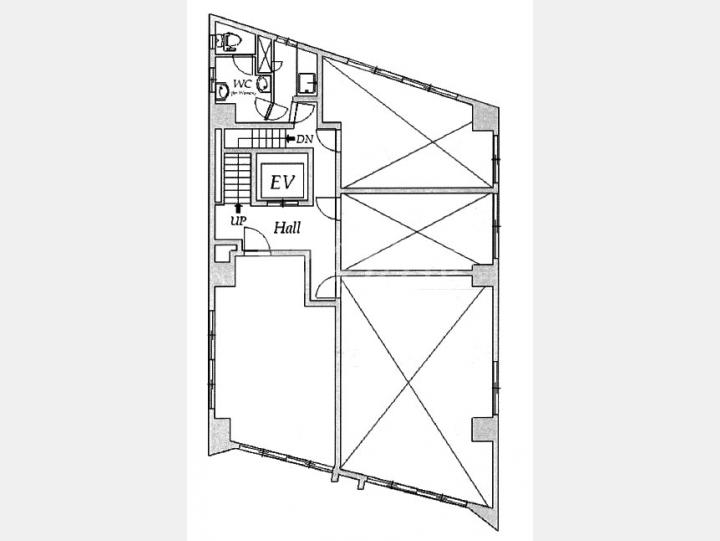 ３０４間取り図【宝栄西新宿ビル】