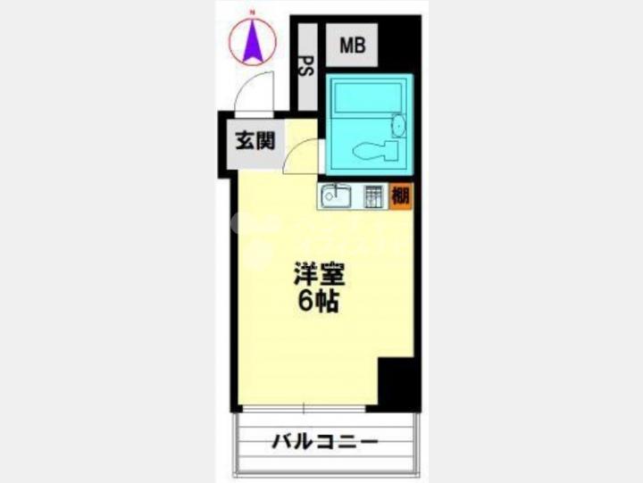 202間取図　【ライオンズマンション東池袋】