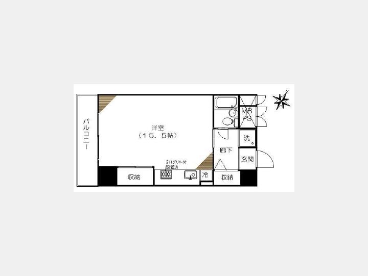 間取図【日本橋小網町ハイツ】