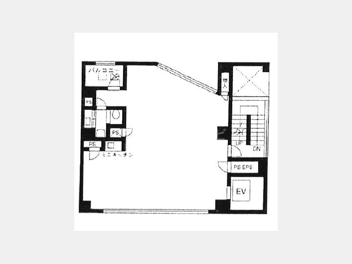 ４F間取り図【東海ビル】