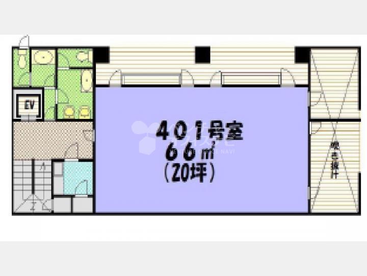 401平面図【鈴商ビル】
