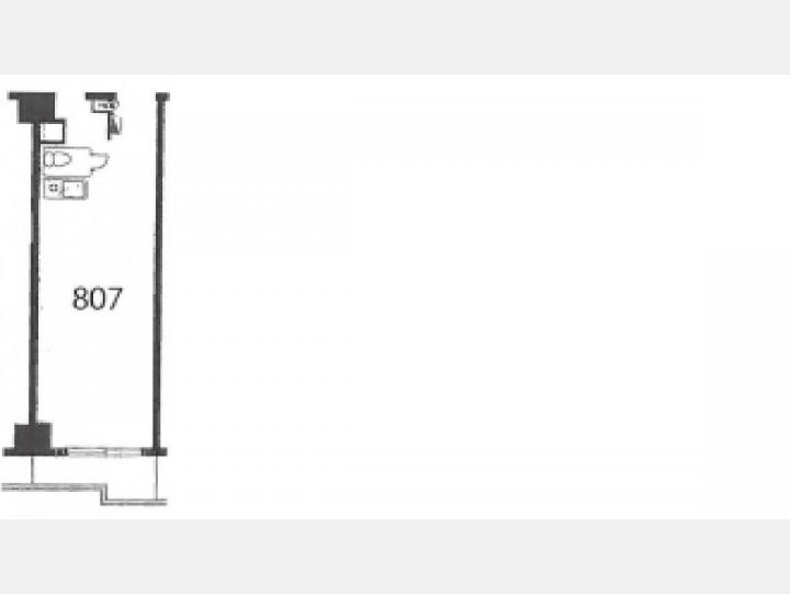 807平面図【飯田橋ハイタウン】