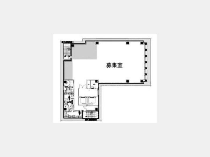 間取図　【S-GATE八丁堀】