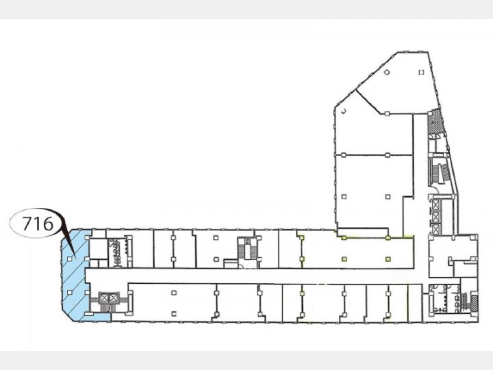 ７１６間取り図【新橋駅前ビル1号館】 
